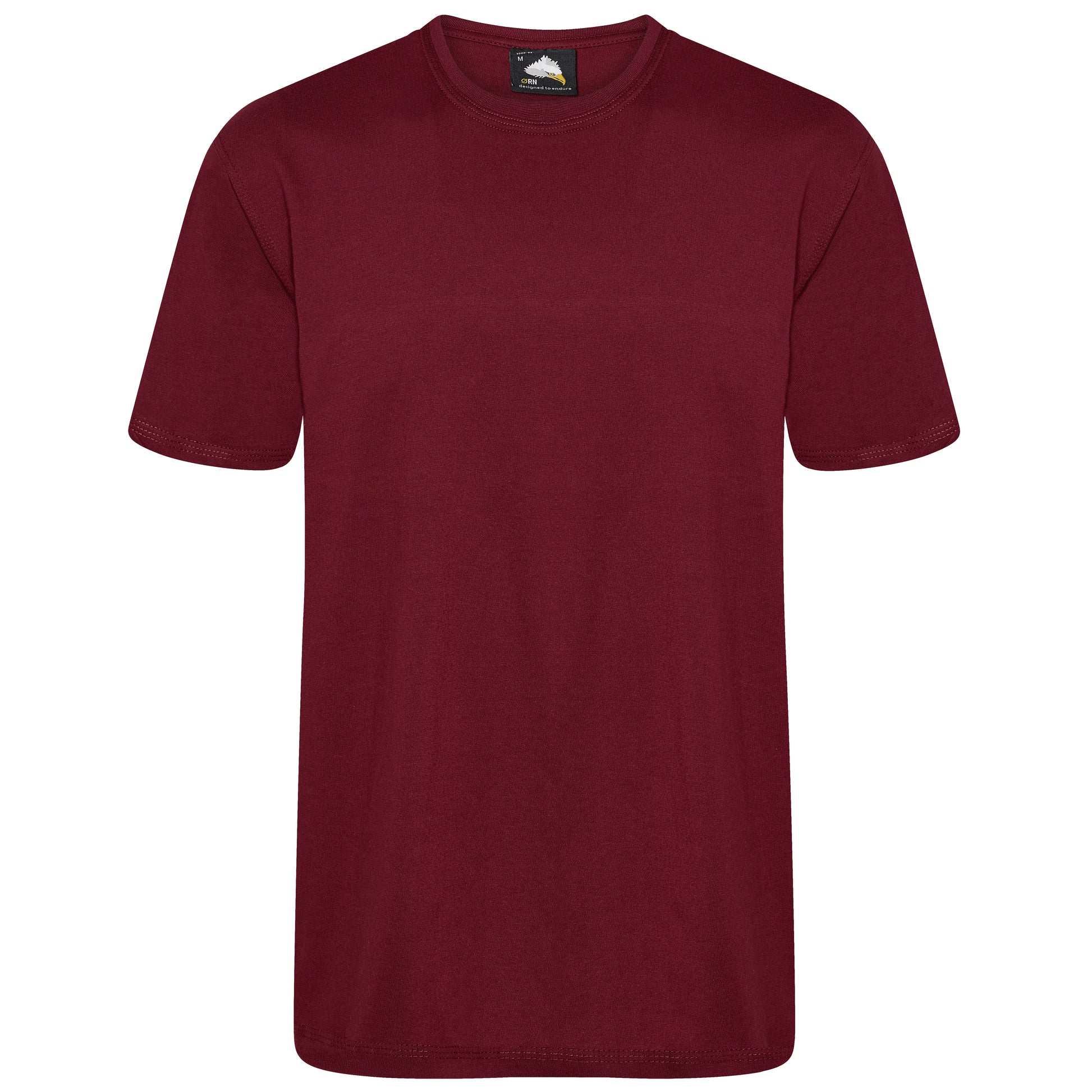 Plover T-Shirt Burgundy Front