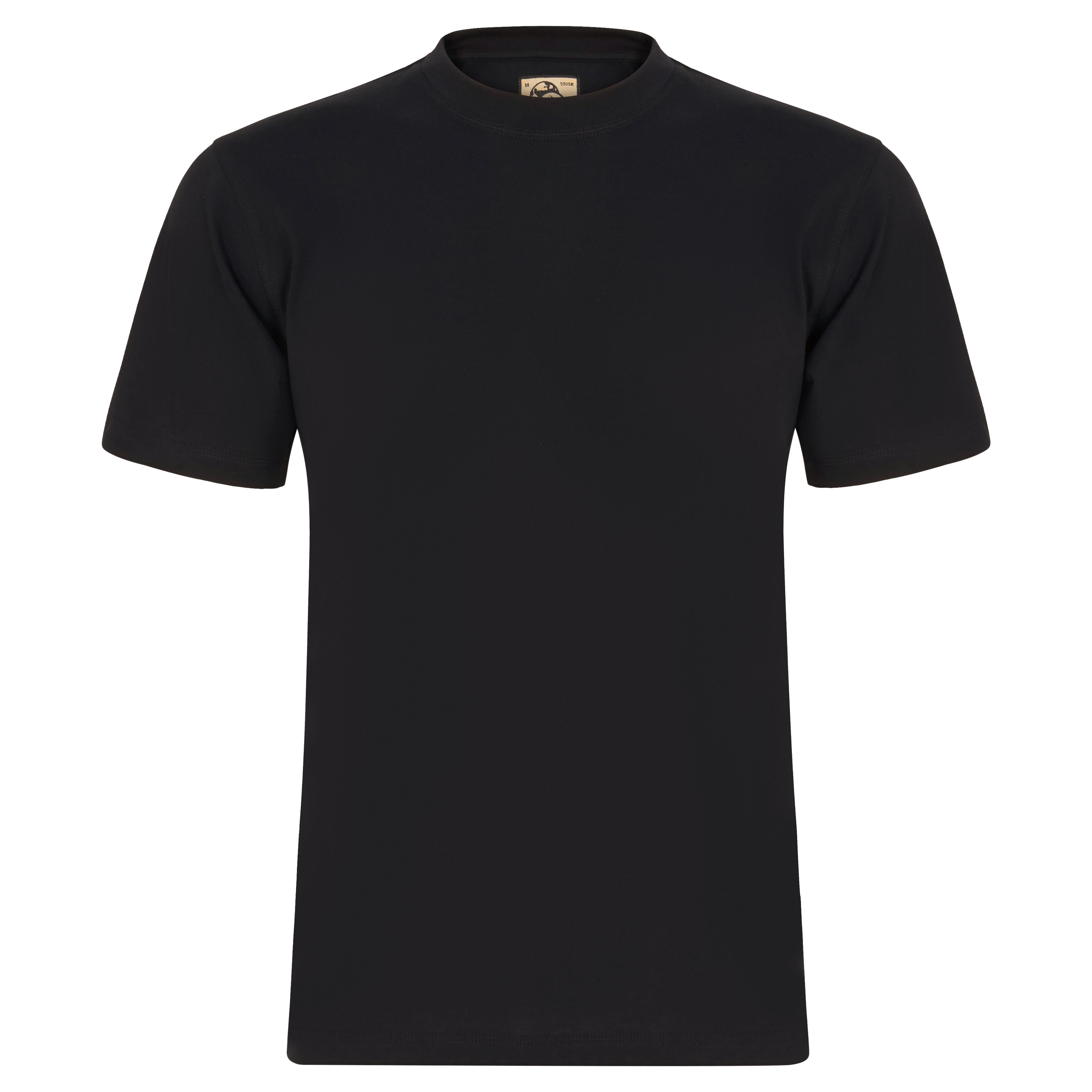 Waxbill EarthPro® GRS T-Shirt Black Front