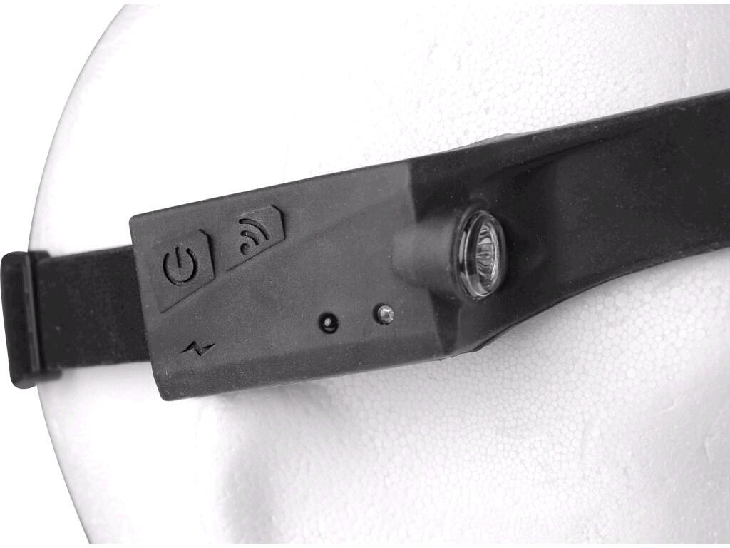 Headlamp CXS XPE LED / COB LED with LED strip: >Headlamp with XPE LED strip and COB LED side light, waterproof IP X4. It can be charged via USB-C cable included in the package. Mo…