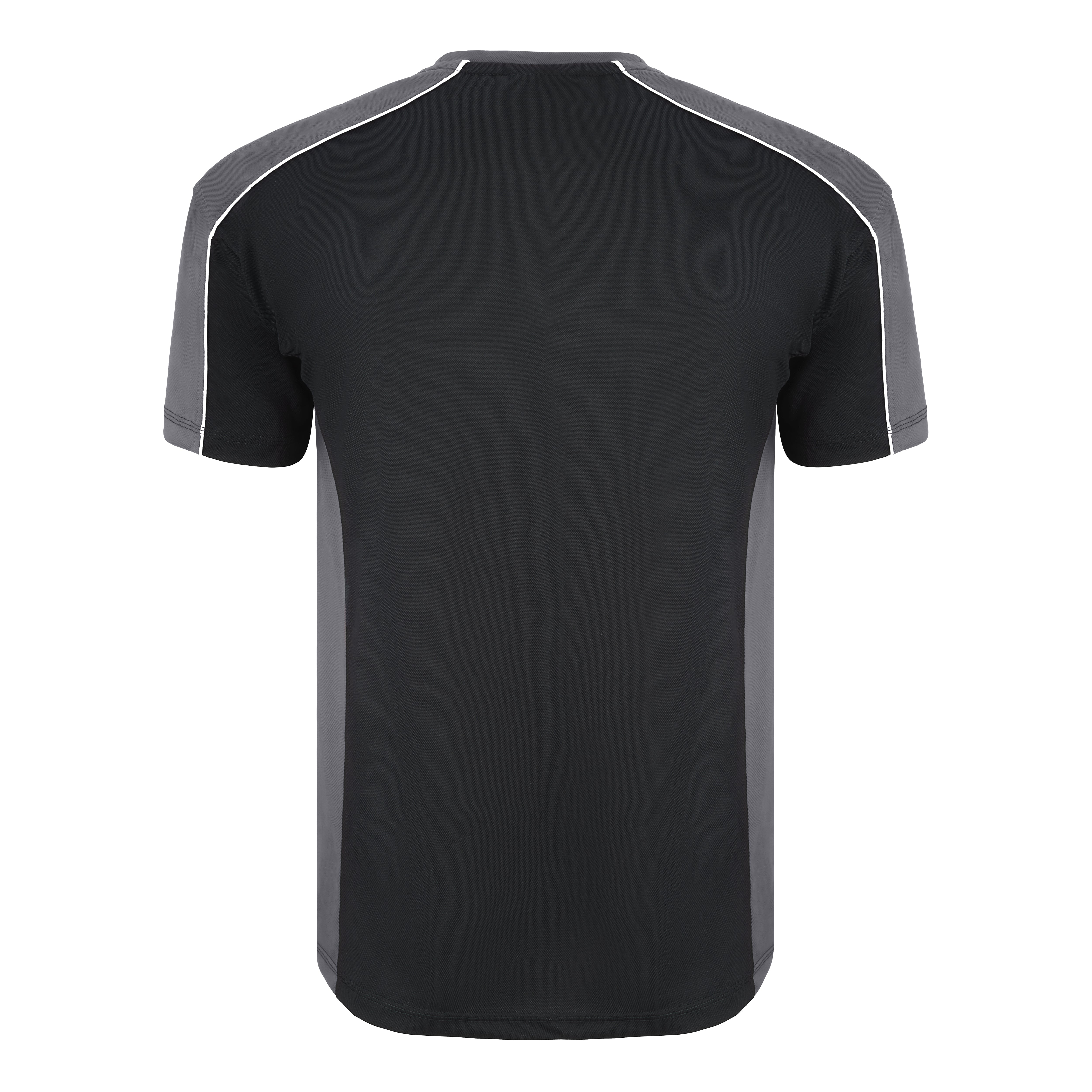 Avocet Wicking T-Shirt Black - Graphite Back