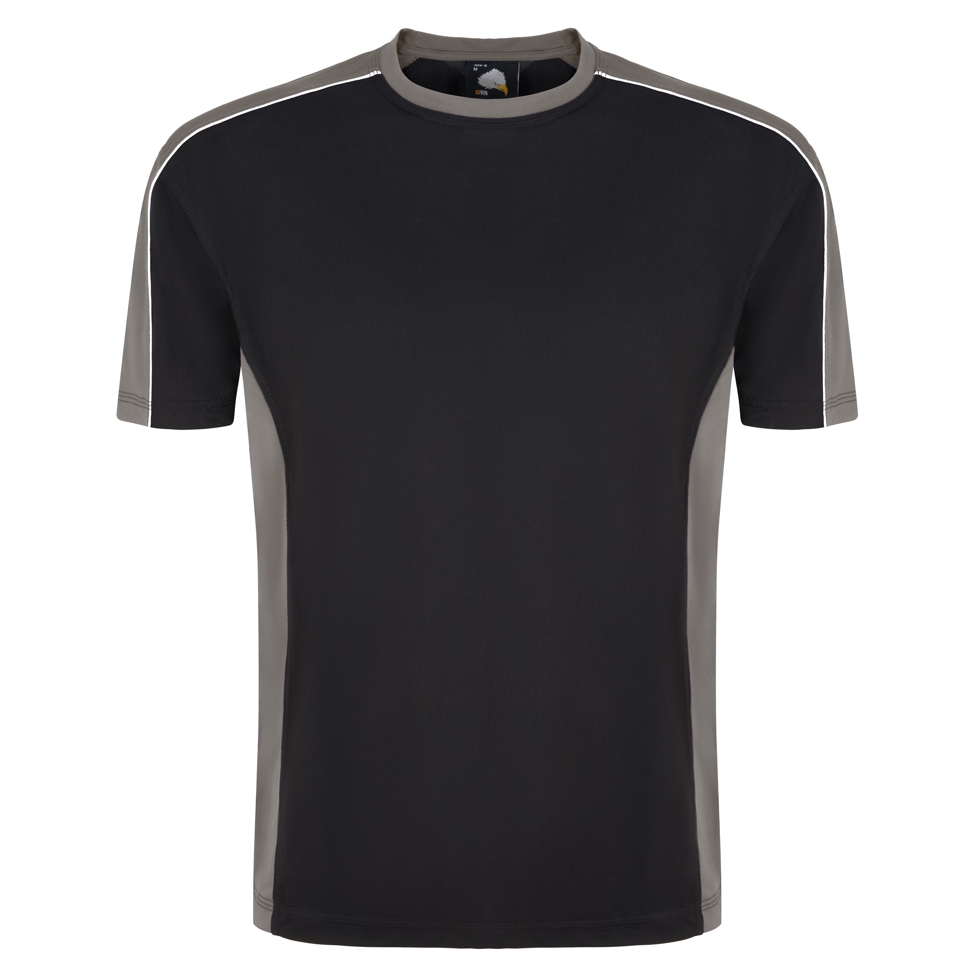 Avocet Wicking T-Shirt Black - Graphite Front