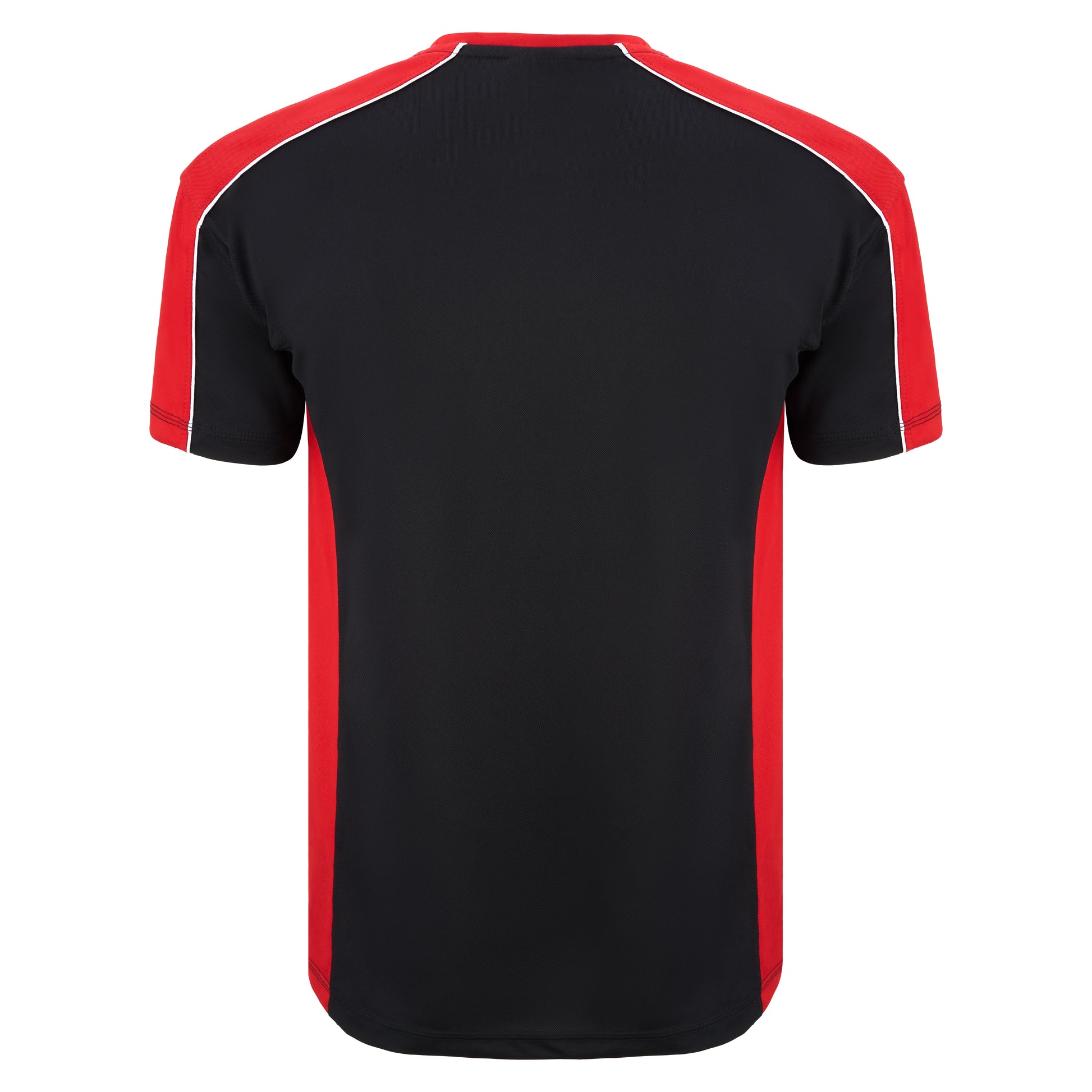 Avocet Wicking T-Shirt Black - Red Back