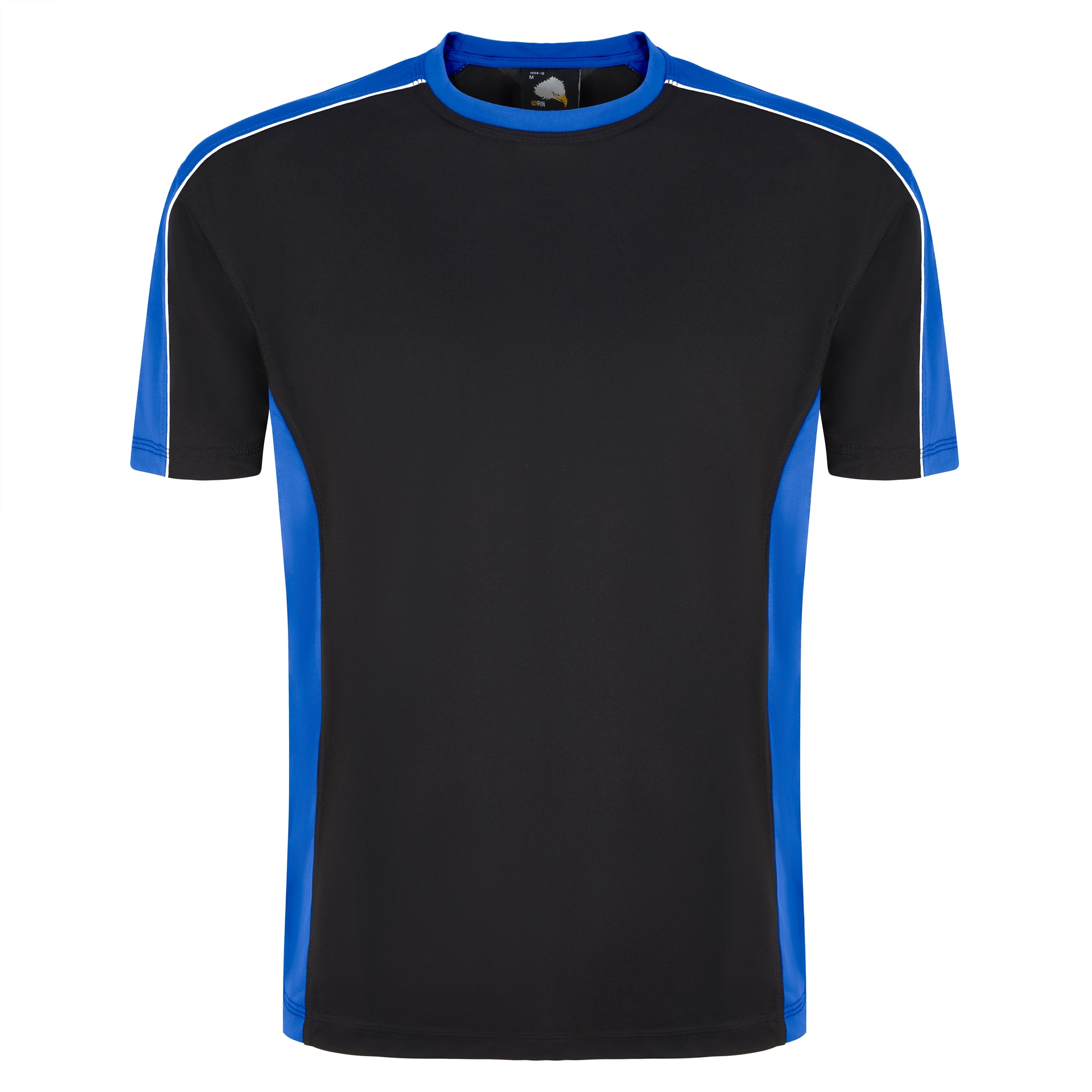 Avocet Wicking T-Shirt Black - Royal Front