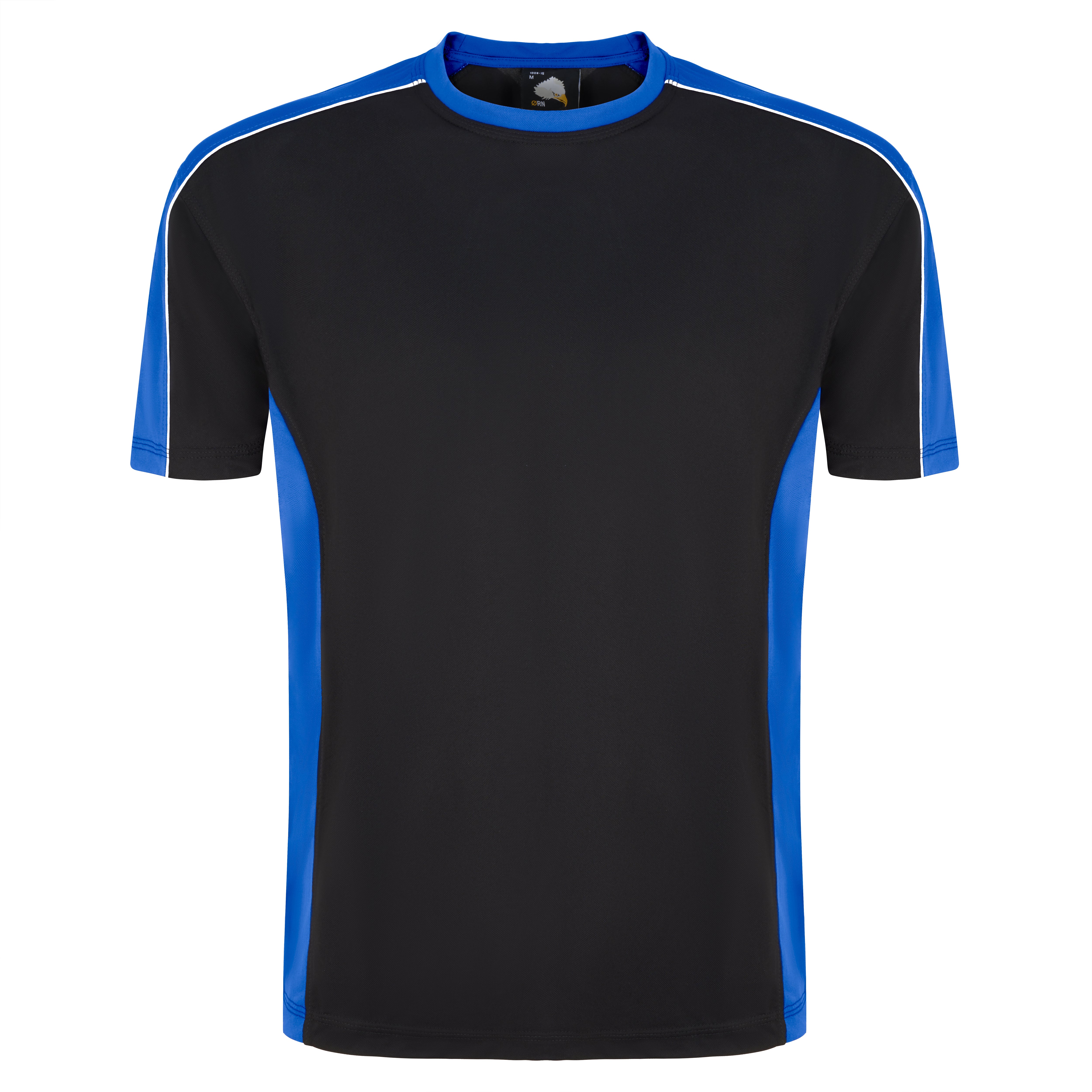 Avocet Wicking T-Shirt Black - Royal Front