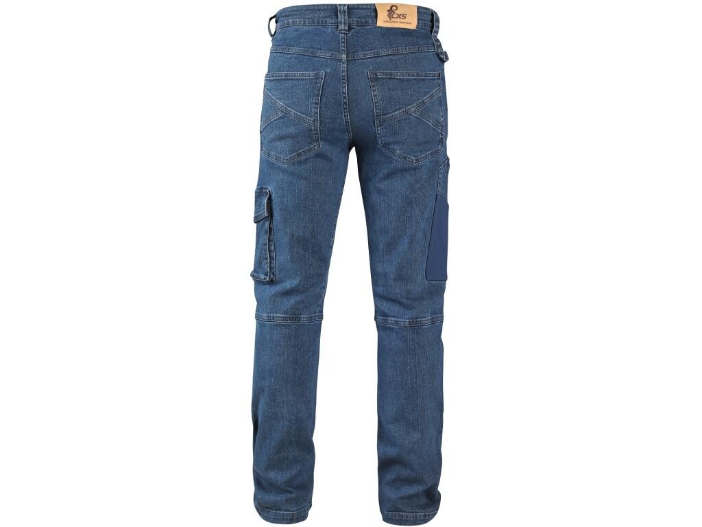 Jeans CXS ALBI: Men’s stretch jeans with a narrow modern leg cut. The exposed areas are reinforced with CORDURA® material, which is durable yet elastic and thus does not restrict…