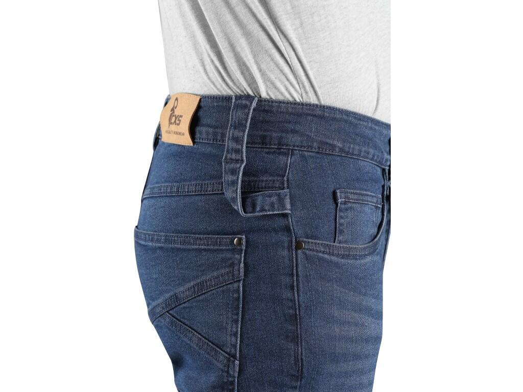 Jeans CXS ALBI: Men’s stretch jeans with a narrow modern leg cut. The exposed areas are reinforced with CORDURA® material, which is durable yet elastic and thus does not restrict…