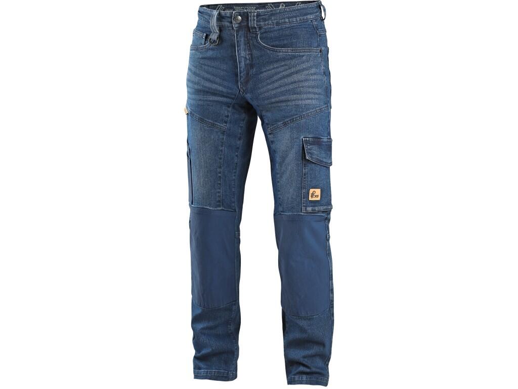 Jeans CXS ALBI: Men’s stretch jeans with a narrow modern leg cut. The exposed areas are reinforced with CORDURA® material, which is durable yet elastic and thus does not restrict…
