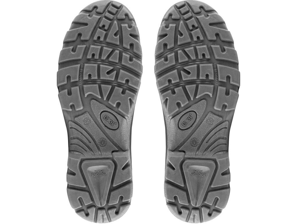 Low footwear CXS UNIVERSE CLOUD S3S: >Safety low footwear, leather, with plastic toe cap and Dyna-Flex® insole, reflective accessories. Special fastening system allows quick tight…