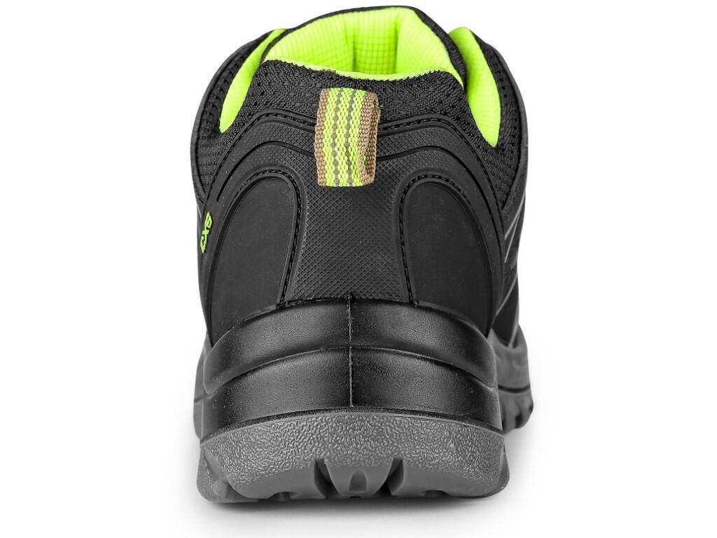 Low footwear CXS UNIVERSE CLOUD S3S: >Safety low footwear, leather, with plastic toe cap and Dyna-Flex® insole, reflective accessories. Special fastening system allows quick tight…