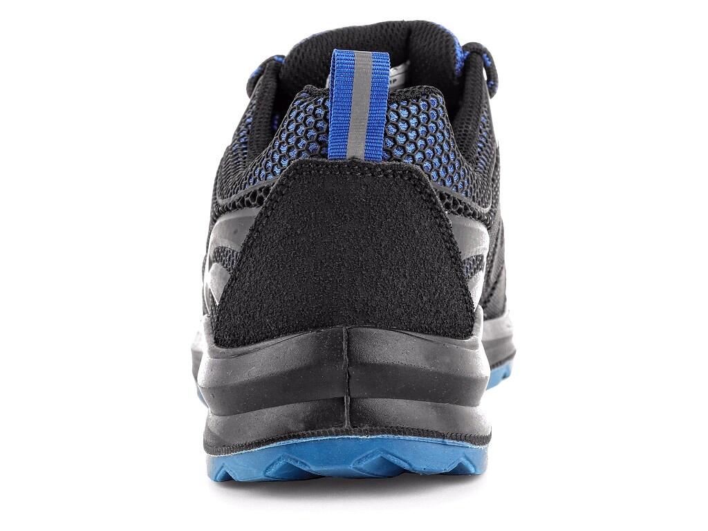 Low footwear CXS ISLAND MILOS O1: >Low working footwear, reflective accessories. Material: combined upper made of durable KPU material and breathable 1,5mm polyester, reinforced m…