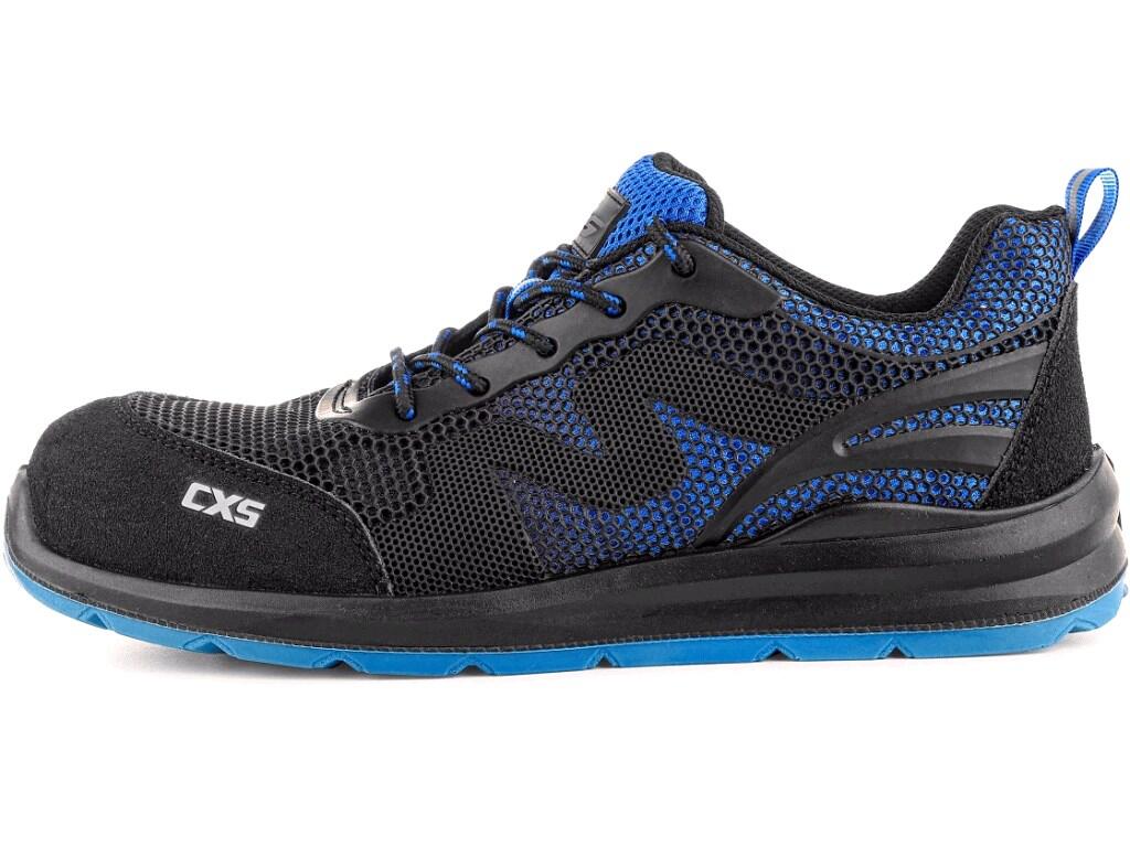 Low footwear CXS ISLAND MILOS O1: >Low working footwear, reflective accessories. Material: combined upper made of durable KPU material and breathable 1,5mm polyester, reinforced m…