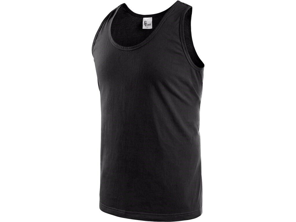 Undershirt CXS MARKUS: Men’s top, tubular body, suitable for work and leisure. Final silicon wash gives durable softness, dimensional stability and helps to antipilling affects. S…