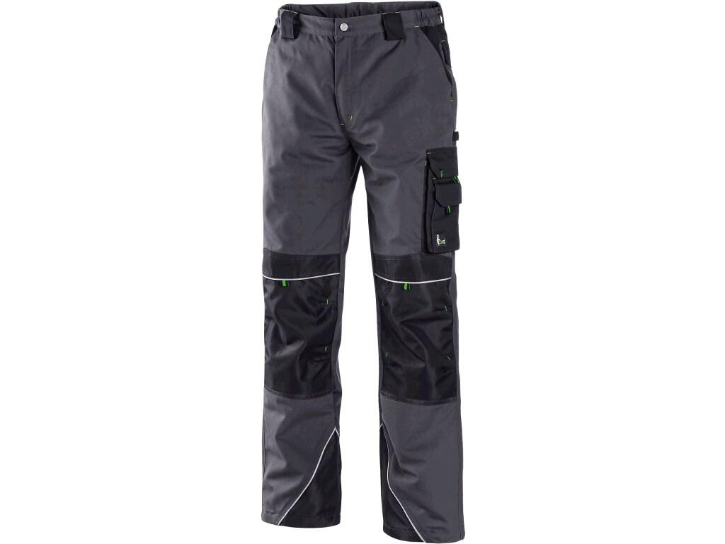 Trousers CXS SIRIUS: Men’s working trousers with flannel lining, waist with belt loops and side elastic bands, front pockets, multifunctional pockets on both sides, knees reinforc…