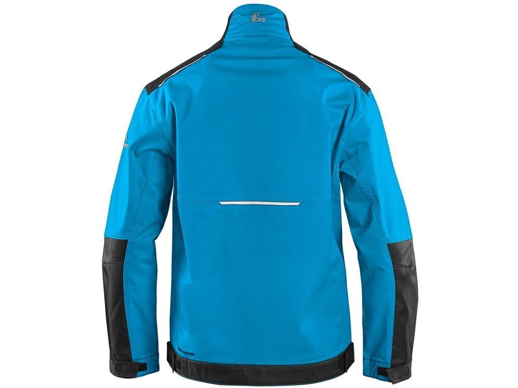 Jacket CXS SOLIS FLEX: Men’s work jacket made from Move & Flex material, which is highly durable, flexible, and allows unrestricted movement. The forearm section is made from dura…