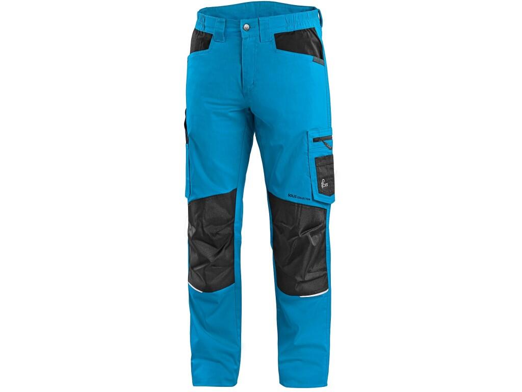 Trousers CXS SOLIS FLEX: Men’s work trousers made from Move & Flex material, which is highly durable, flexible, and allows unrestricted movement. The elastic waistband is compleme…