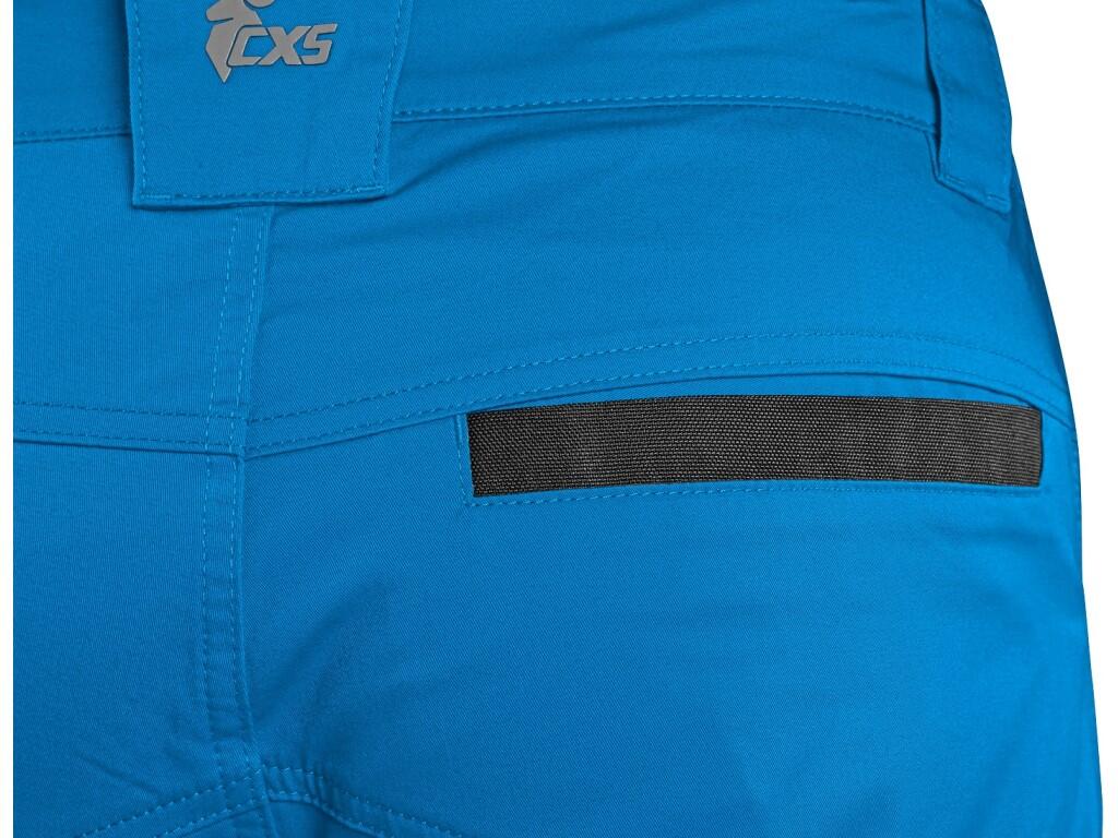 Trousers CXS SOLIS FLEX: Men’s work trousers made from Move & Flex material, which is highly durable, flexible, and allows unrestricted movement. The elastic waistband is compleme…