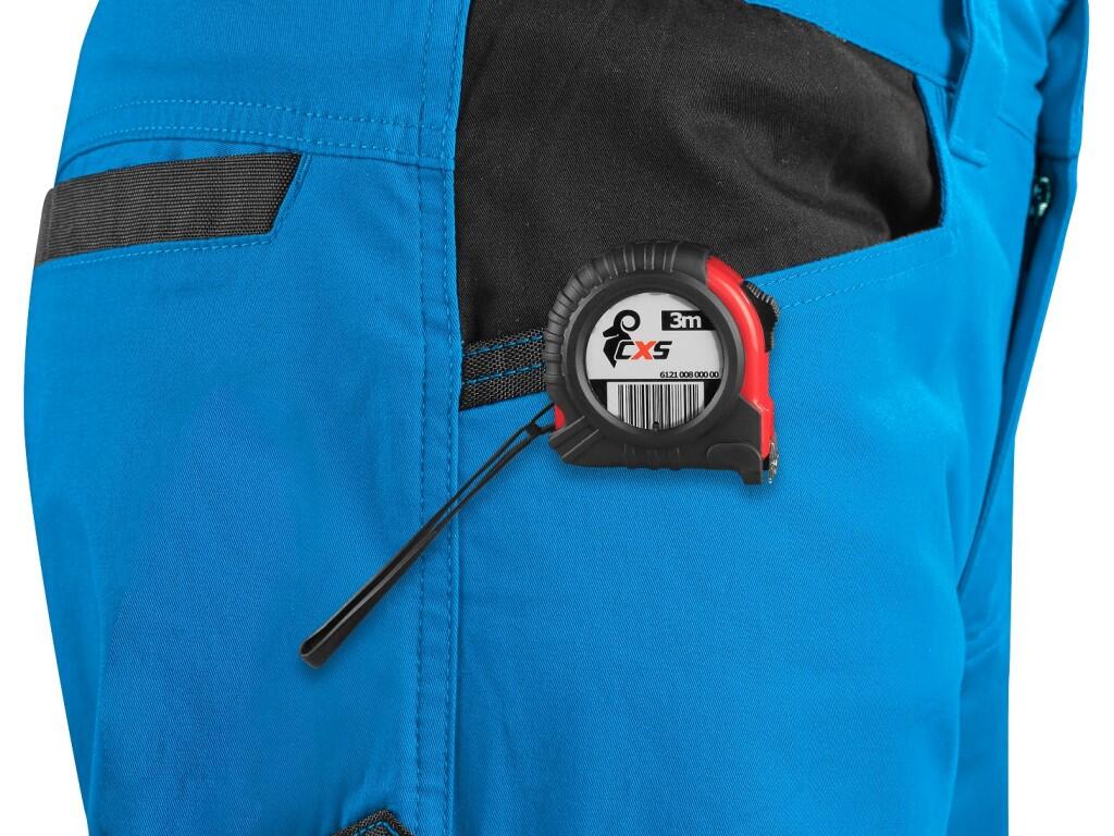 Trousers CXS SOLIS FLEX: Men’s work trousers made from Move & Flex material, which is highly durable, flexible, and allows unrestricted movement. The elastic waistband is compleme…