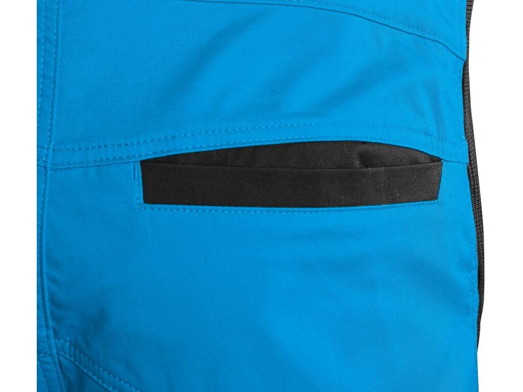 Bibpants CXS SOLIS FLEX: Men’s work trousers with bib made from Move & Flex material, which is highly durable, flexible, and allows unrestricted movement. The sides feature an ela…