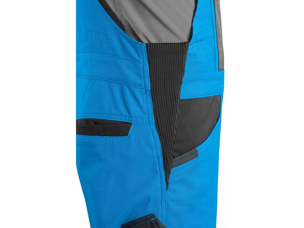 Bibpants CXS SOLIS FLEX: Men’s work trousers with bib made from Move & Flex material, which is highly durable, flexible, and allows unrestricted movement. The sides feature an ela…
