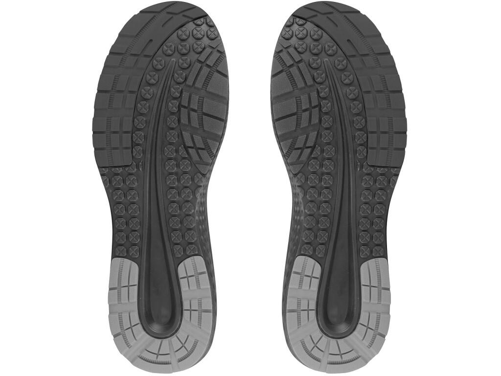 Low footwear CXS LAND SAIBAI S1PS ESD: Safety ultralight ESD footwear with breathable upper, protective toe cap, antipenetration insole and reflective accessories. Material: combi…