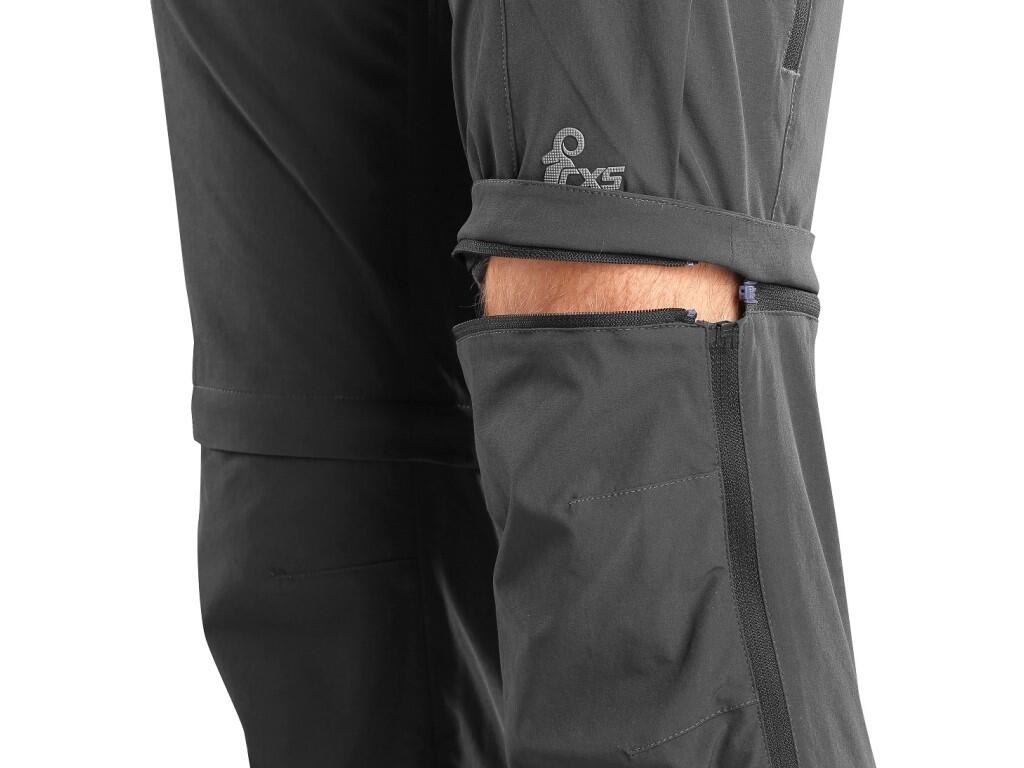 Trousers CXS BOISE: Men’s summer zip-off trousers. The 4-way stretch construction allows the material to stretch in all four directions and hence easy and free movement. The trous…