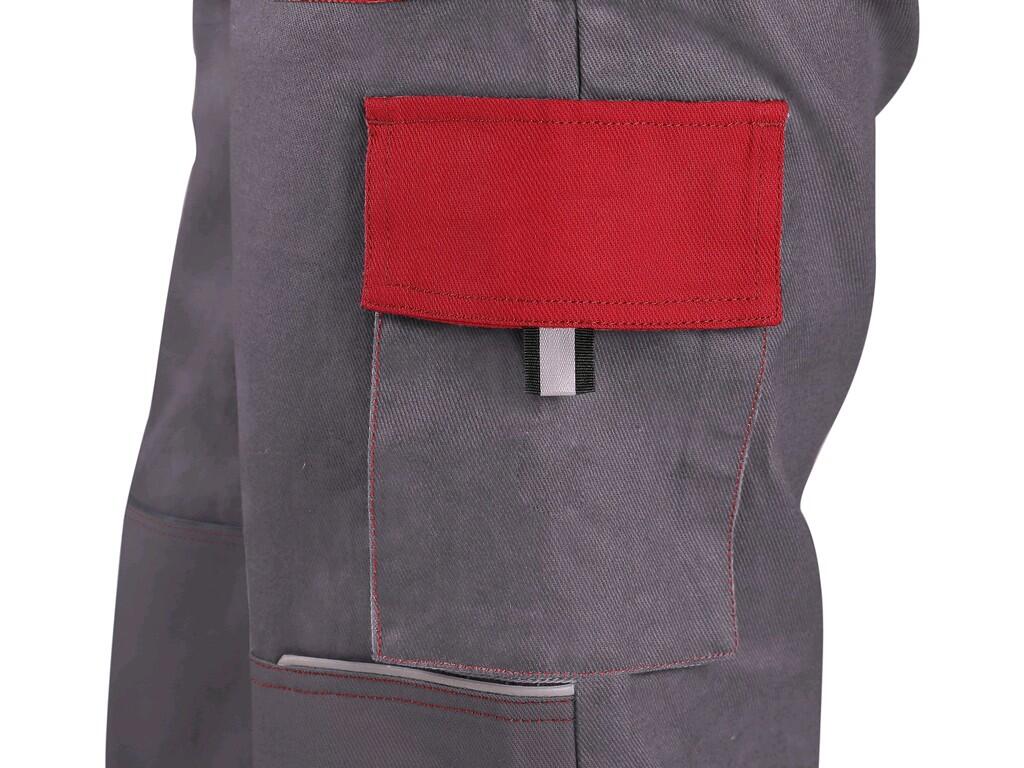 Trousers CXS LUXY JOSEF: Men’s working trousers, waist with belt loops and elastic band in the back, front pockets, side pocket for tape / folding measure, side pocket for mobile…