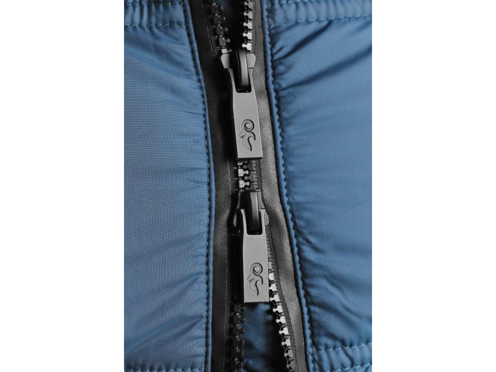 Coat CXS WICHITA: Ladies’ padded coat with a hood, a two-way zipper and bottom side slits. Side zipper pockets, sleeves to the elastic cuff, black reflective accessories on the ho…