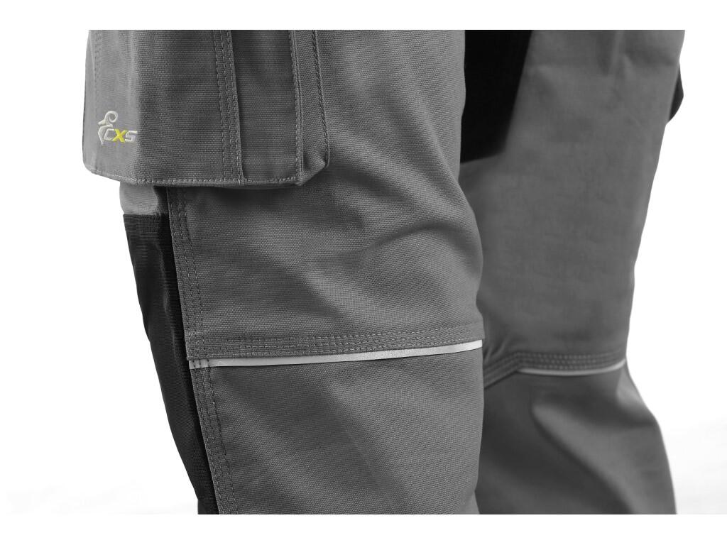 Bibpants s CXS STRETCH: Ladies ́ working trousers with bib, stretch fabric allowing free movement, bib flap pocket, waist with belt loops, front pockets with zipper pocket, multif…