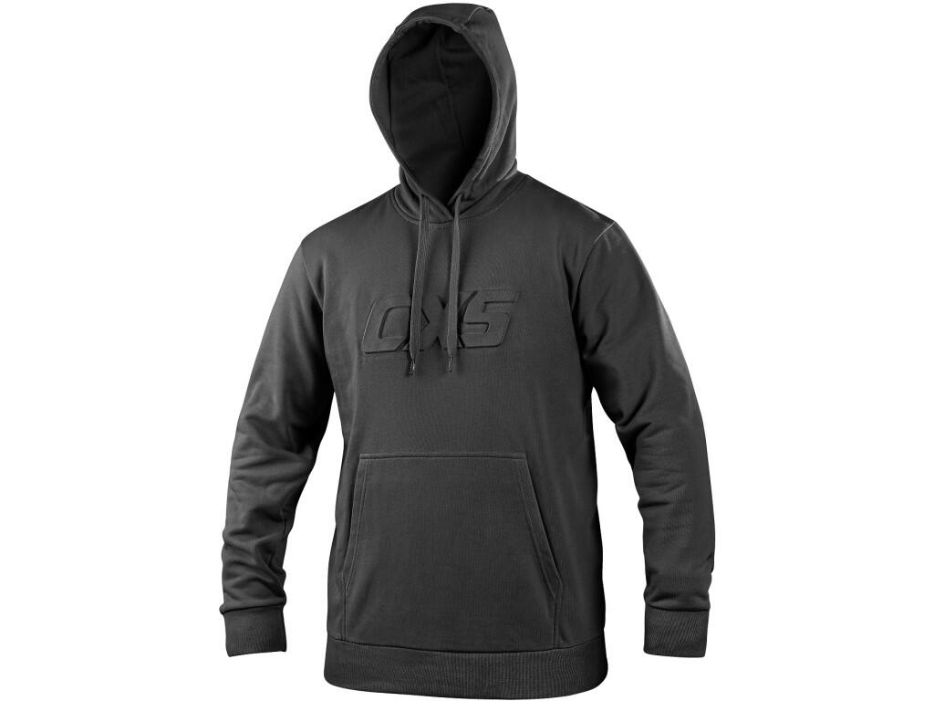 Sweatshirt CXS ALTON: Men’s sweatshirt with an embossed CXS logo and a kangaroo pocket. The hood can be adjusted with a drawstring, and the waist and cuffs are finished with a rib…
