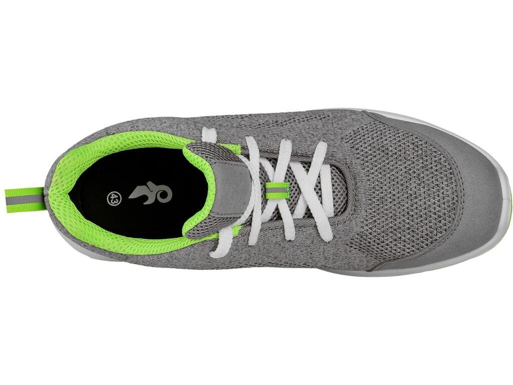 Low footwear CXS TEXLINE 4ENVI GREEN O1: Work shoe with GreenUp® textile upper and reflective accessories. The shoe is made from a blend of recycled materials, giving new life to…