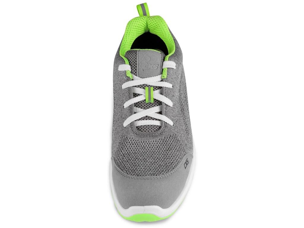 Low footwear CXS TEXLINE 4ENVI GREEN O1: Work shoe with GreenUp® textile upper and reflective accessories. The shoe is made from a blend of recycled materials, giving new life to…