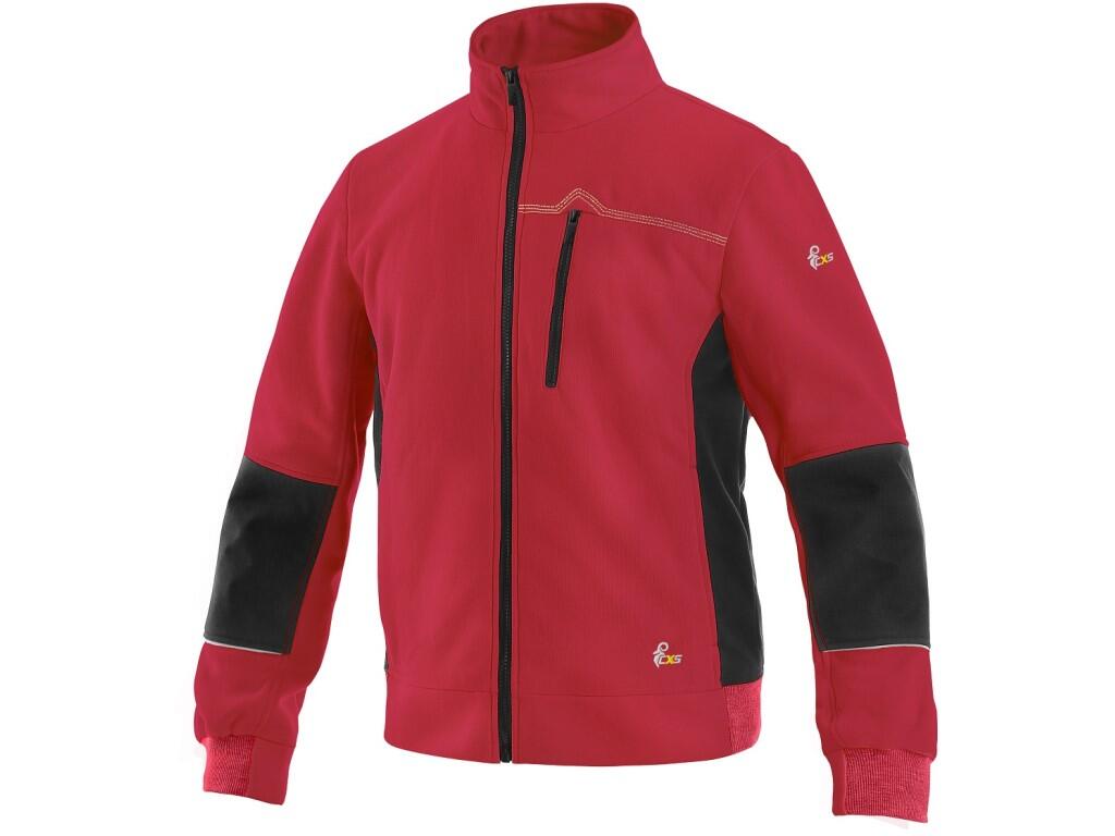 Sweatshirt CXS TEXAS: Men’s sweatshirt with zipper, waist and sleeves with elastic cuff, reinforced panels on elbows, chest zipper pocket, side zipper pockets, reflective accessor…