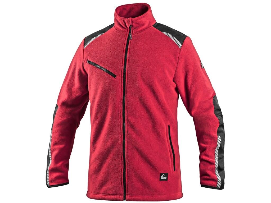 Jacket CXS 4ENVI SOLIS: Men’s fleece jacket made from a blend of recycled materials, giving new life to plastic bottles. Each jacket repurposes 60 PET bottles and is perfect for w…