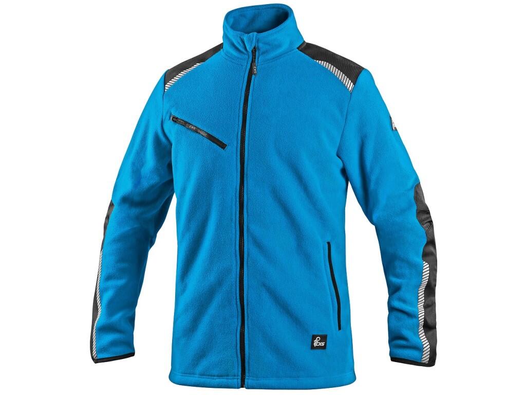 Jacket CXS 4ENVI SOLIS: Men’s fleece jacket made from a blend of recycled materials, giving new life to plastic bottles. Each jacket repurposes 60 PET bottles and is perfect for w…