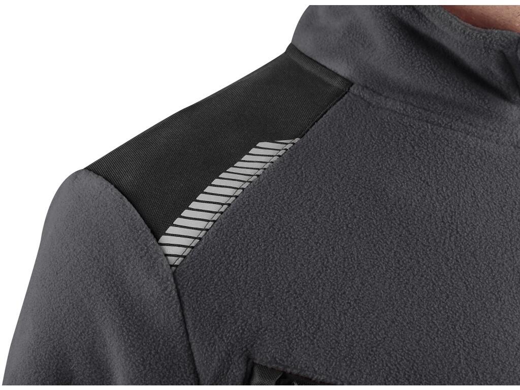 Jacket CXS 4ENVI SOLIS: Men’s fleece jacket made from a blend of recycled materials, giving new life to plastic bottles. Each jacket repurposes 60 PET bottles and is perfect for w…