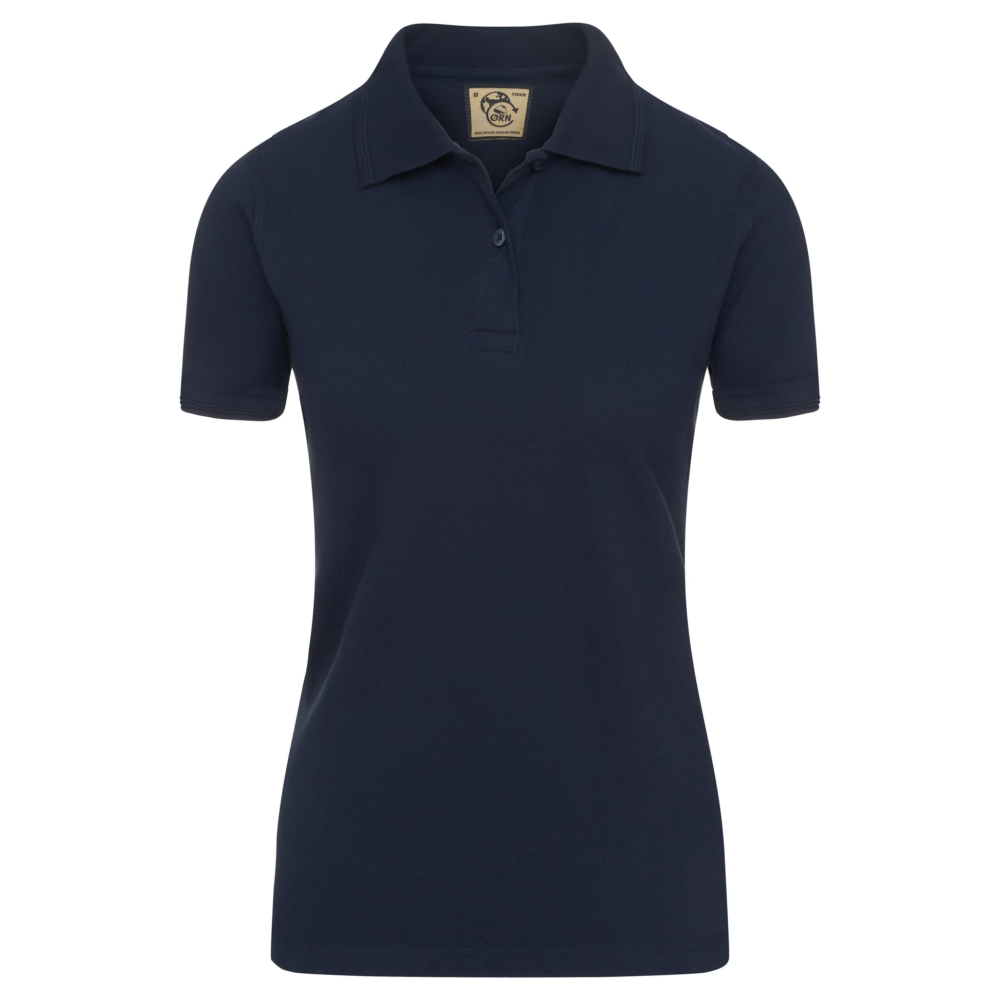 Ladies Osprey EarthPro® GRS Poloshirt Navy Front