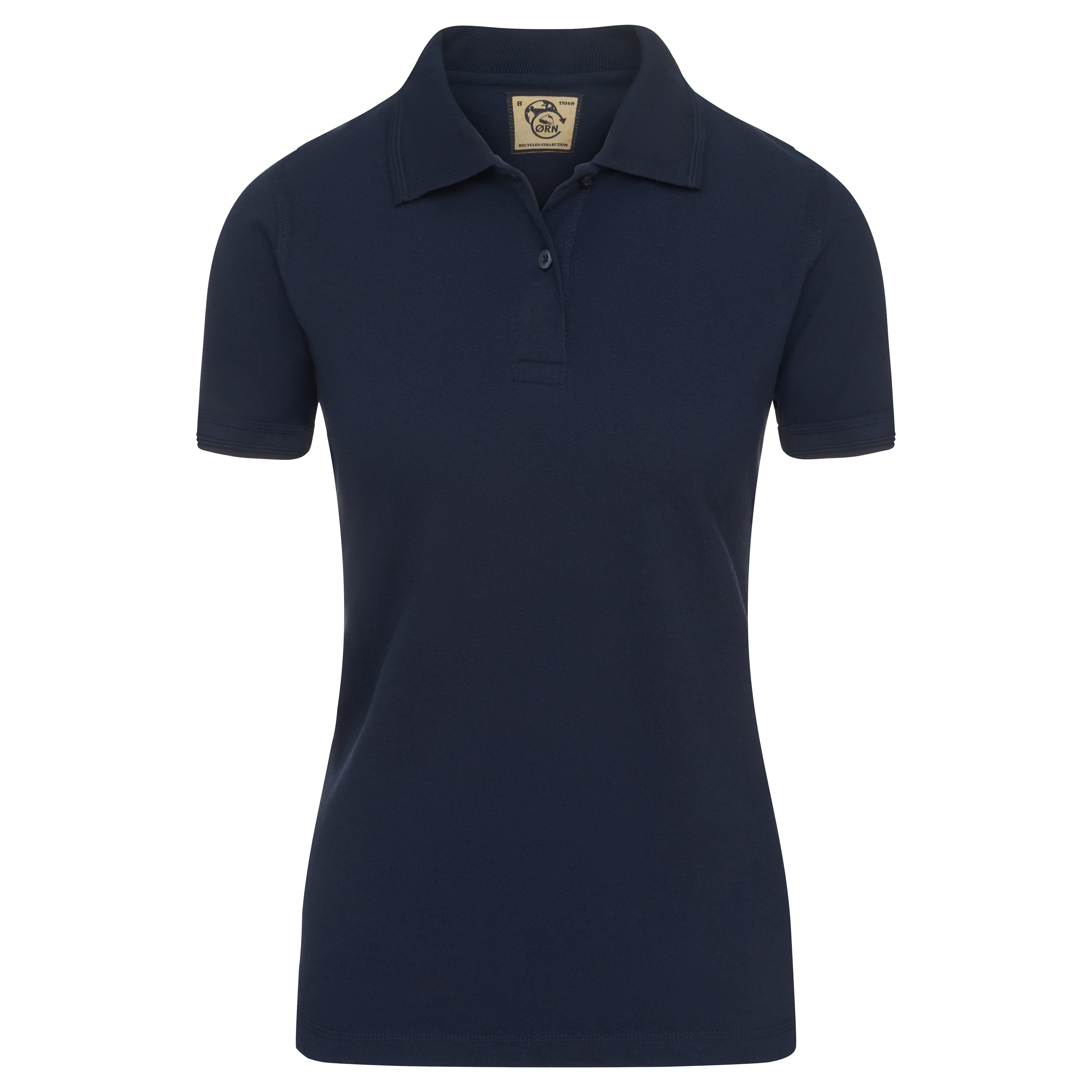 Ladies Osprey EarthPro® GRS Poloshirt Navy Front