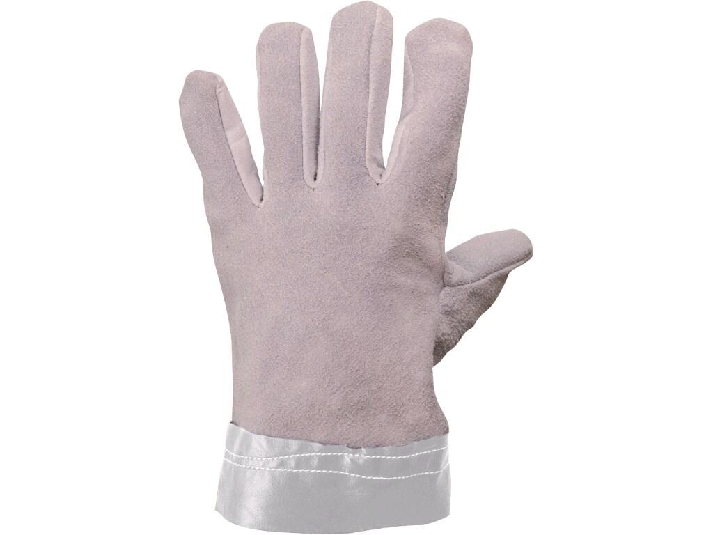 Gloves TEMA: > Leather gloves with tough leather cuff. Poreten pads sewn in the palm to reduce vibration attenuation. Recommended application: plant care, working with grinders an…
