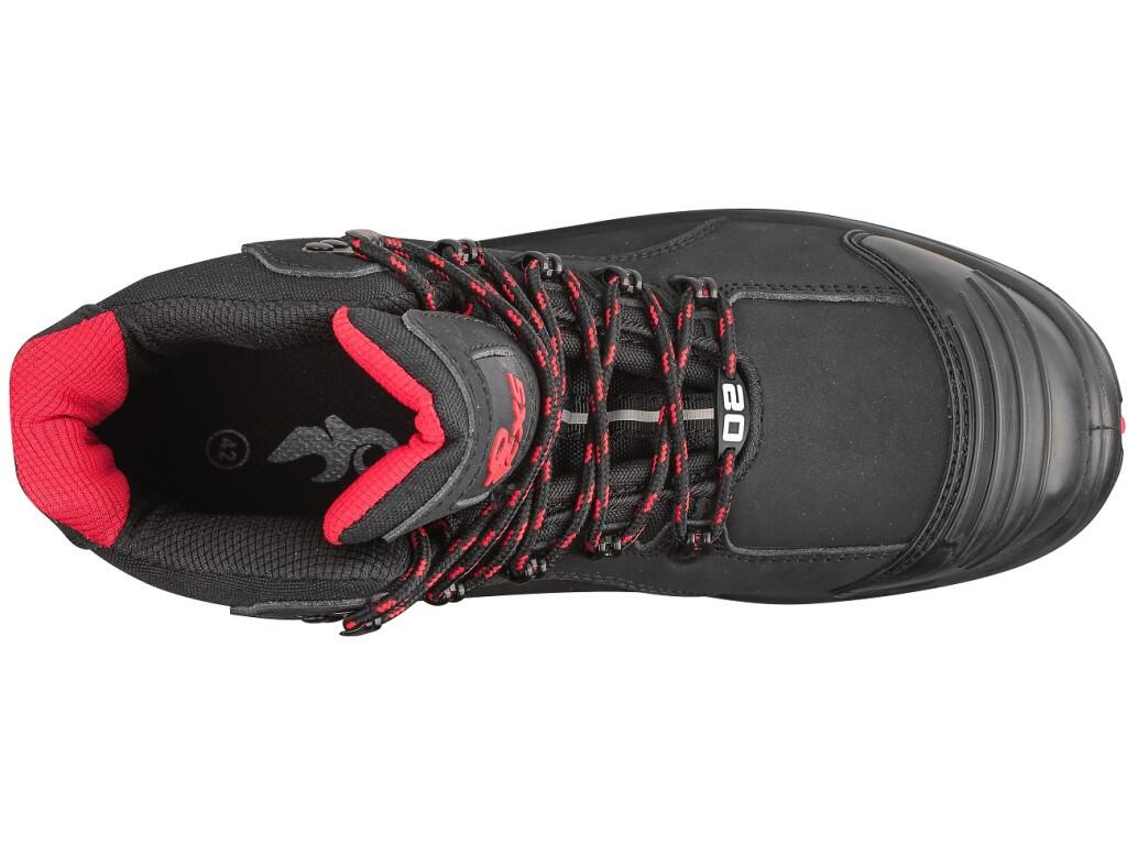 Ankle footwear CXS ROCK PEPRIT O2: Ankle footwear with Thinsulate insulation (grammage 200g), featuring a PVC reflective strip. Material: upper made of hydrophobic smooth nubuck l…