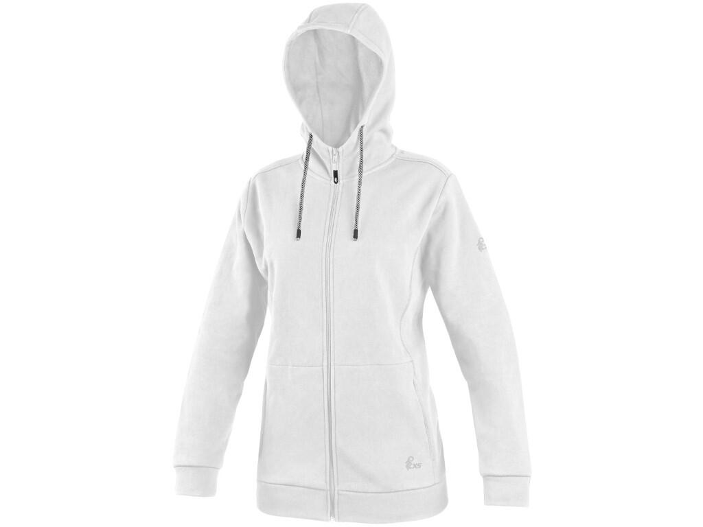 Sweatshirt CXS HARRIET: Ladies’ sweatshirt with zipper, waist and sleeves with cuff, side pockets with zipper, reflective strings. Final silicon wash which gives durable softness…