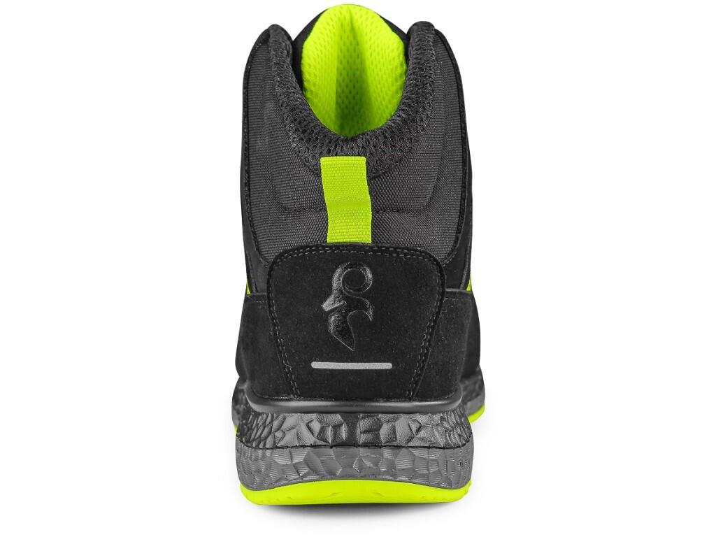 Ankle footwear CXS FIBELINE MALIFERA S3S: Durable, comfortable, and designed for tough conditions. These ESD ankle boots with reflective elements feature a brushed, waterrepellent…