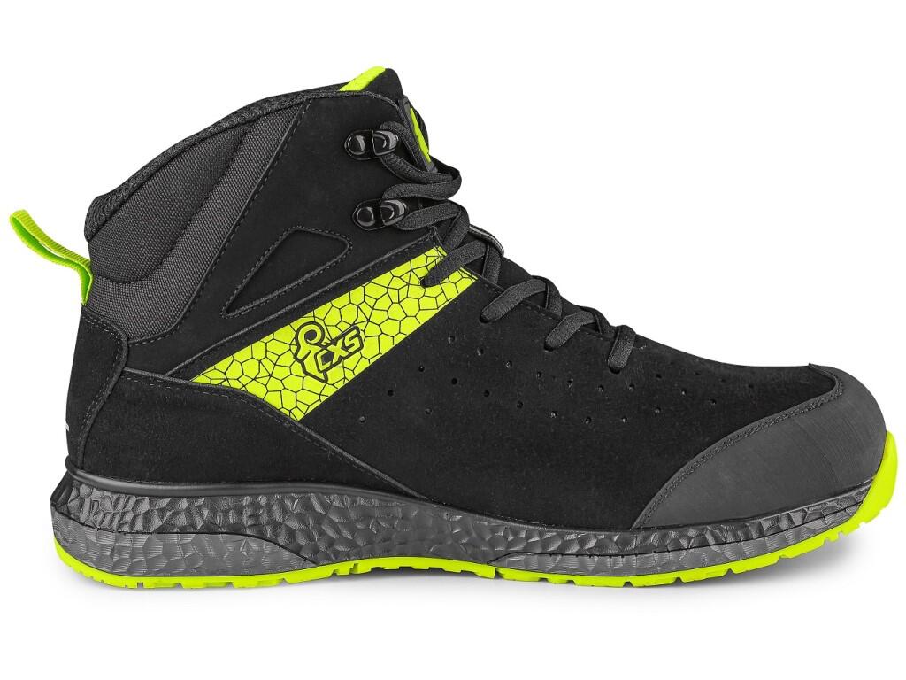 Ankle footwear CXS FIBELINE MALIFERA O2: Durable, comfortable, and designed for tough conditions. These ESD ankle boots with reflective elements feature a brushed, water-repellent…