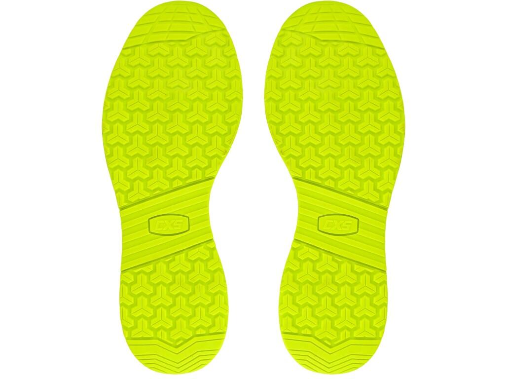 Low footwear CXS FIBELINE DORSATA S3S: Durable, comfortable, and designed for tough conditions. This low-cut ESD shoe with reflective elements features a brushed, waterrepellent m…