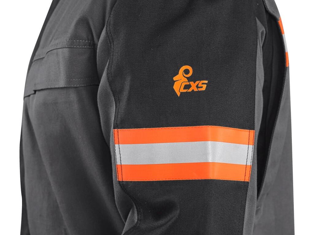 Jacket CXS WorkTech-Multi: Men’s protective jacket, antistatic with permanent flame-resistant treatment PROBAN and treatment resistant to liquid chemicals of type 6 and PB [6]. Al…