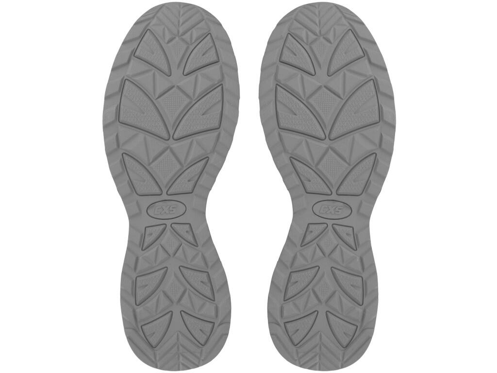 Low footwear CXS ISLAND SABA S1PS ESD: Safety ESD work shoe with a breathable upper, composite toe cap and textile antipenetrating insole, reflective accessories. A special tighte…