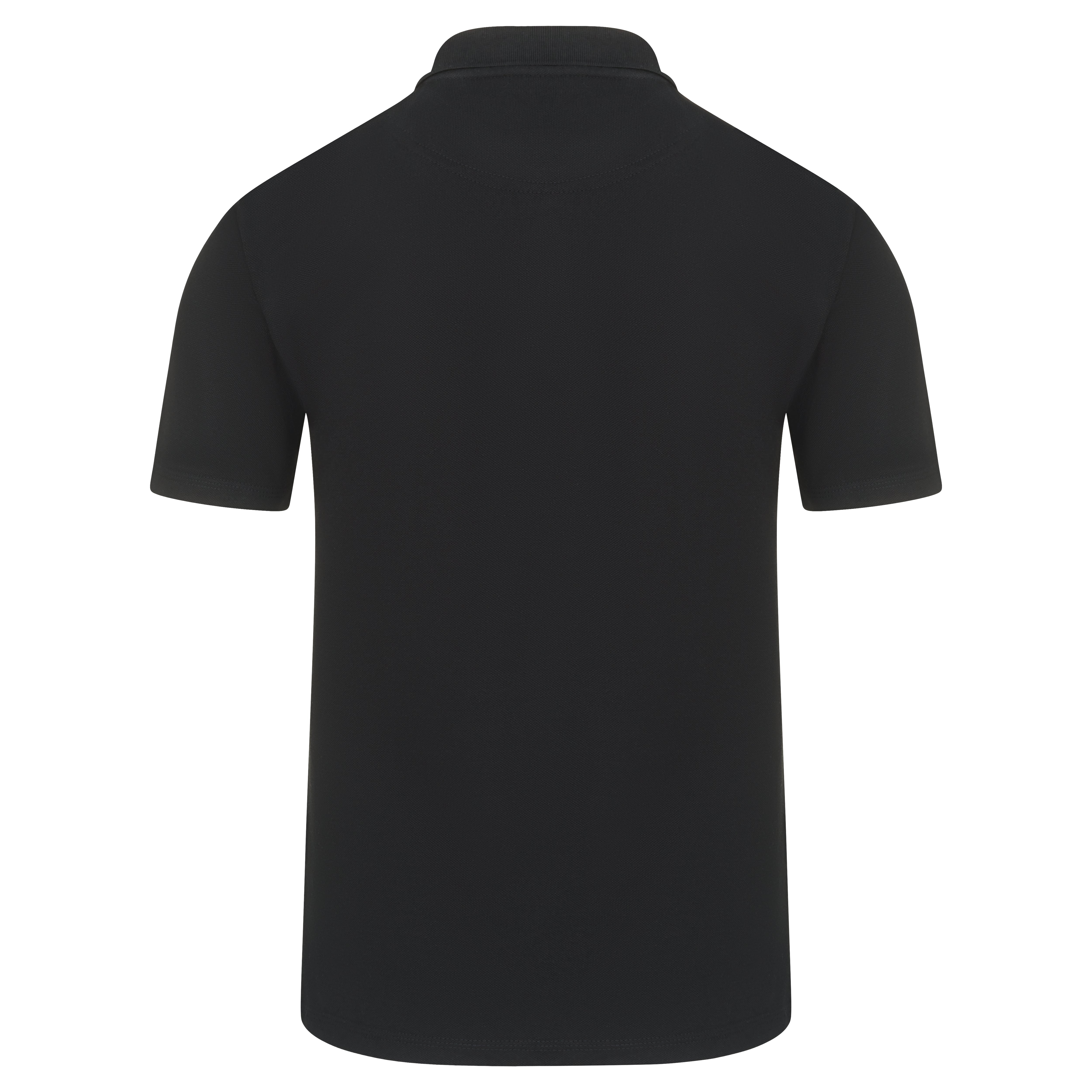 Raven Poloshirt Black Back