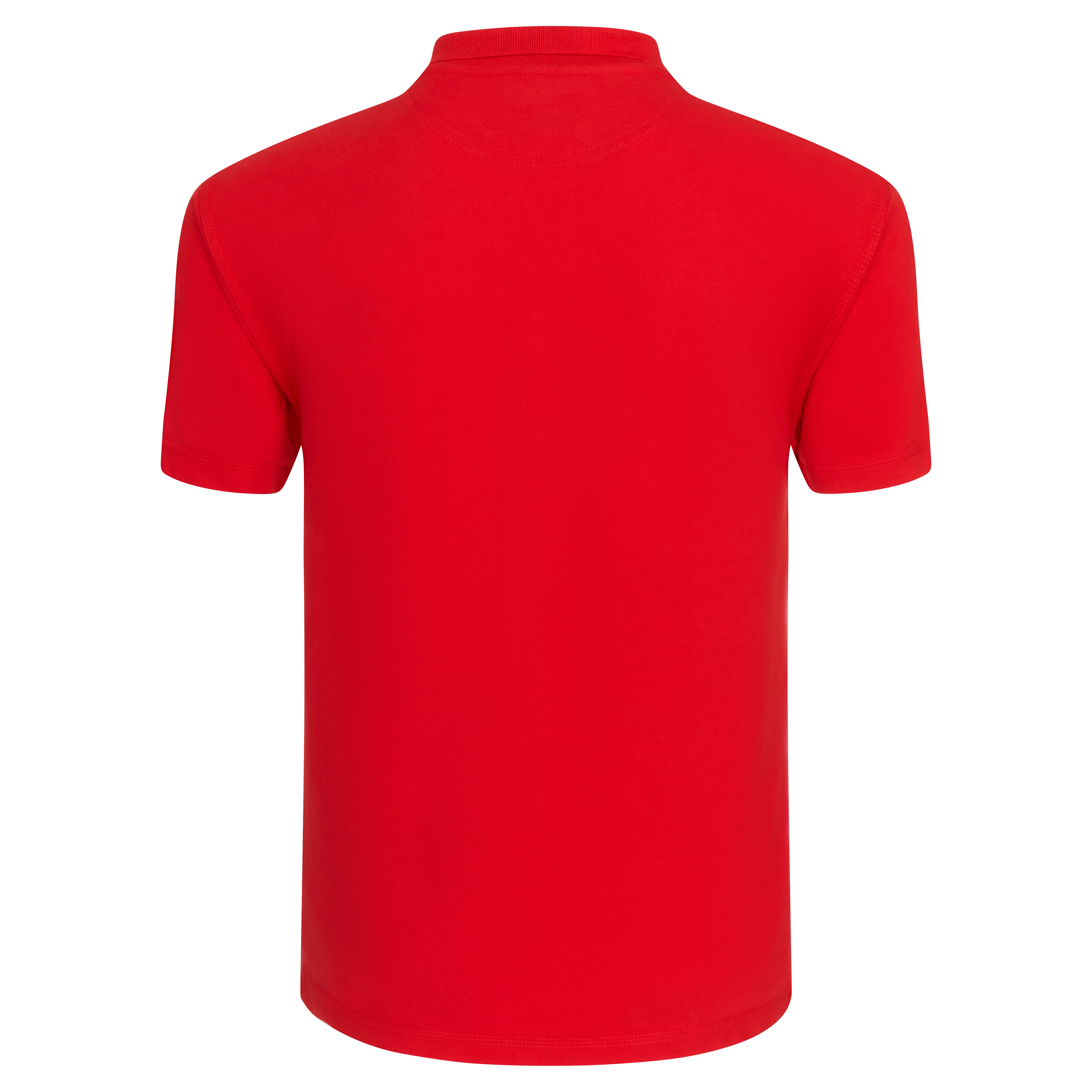 Raven Poloshirt Red Back
