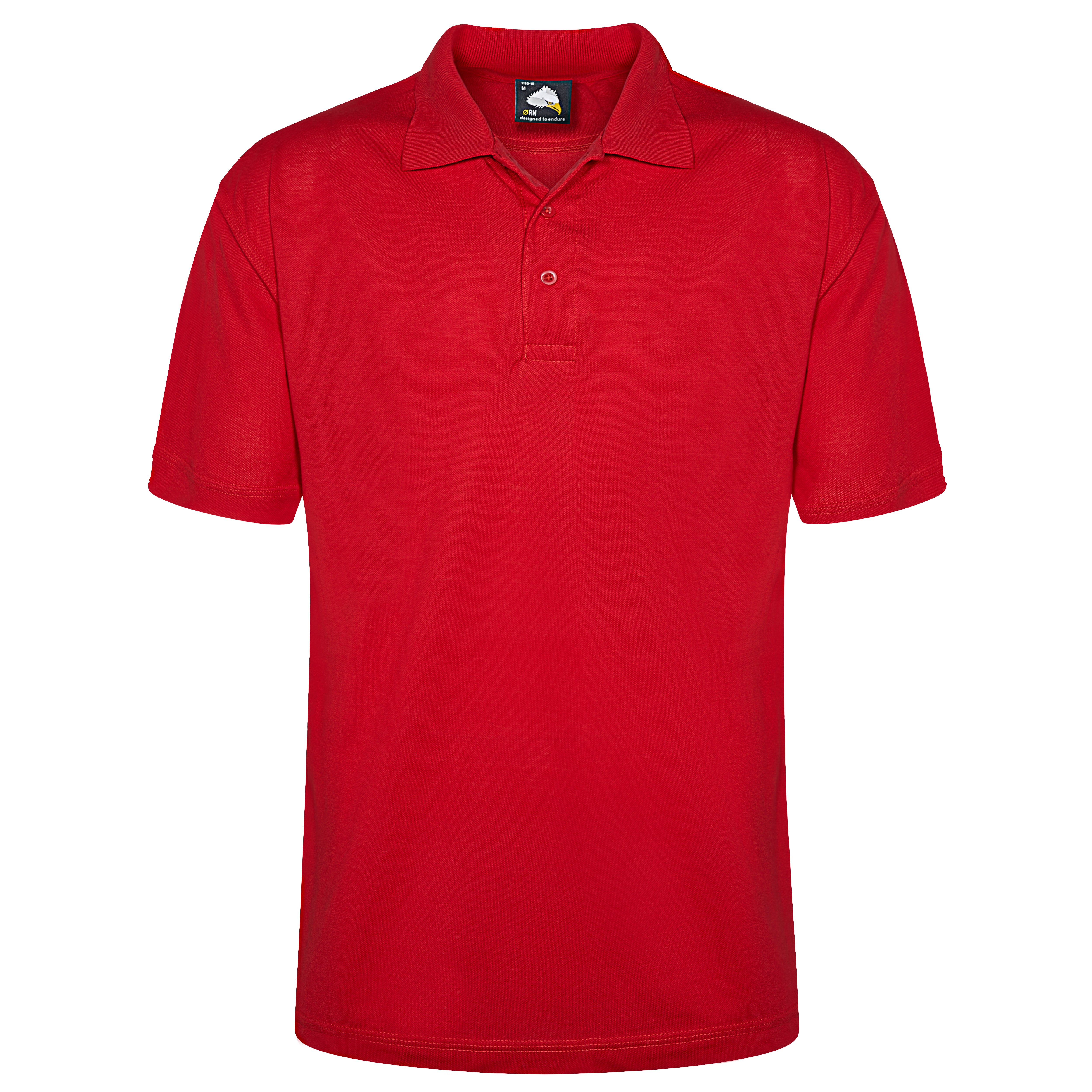 Raven Poloshirt Red Front