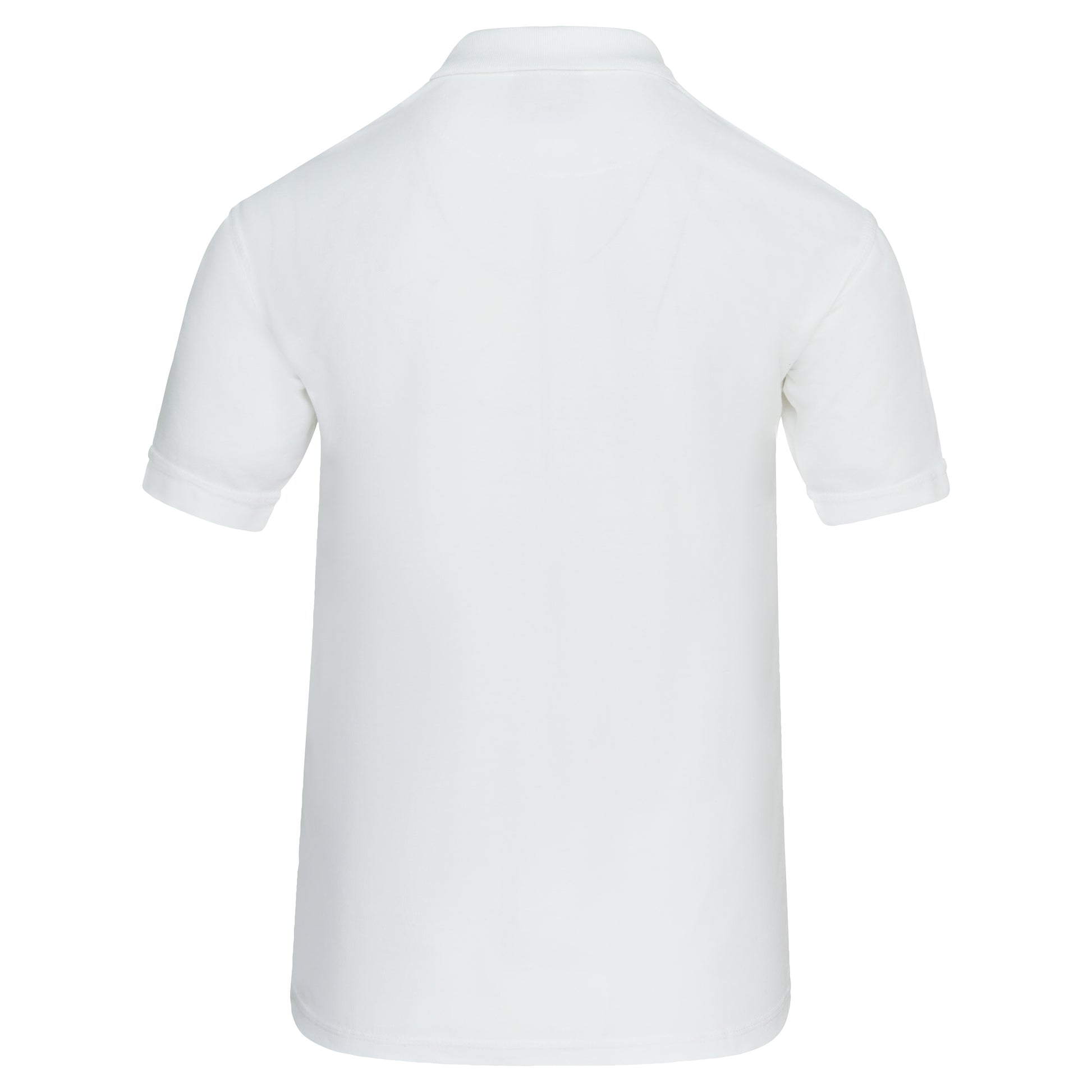 Raven Poloshirt White Back