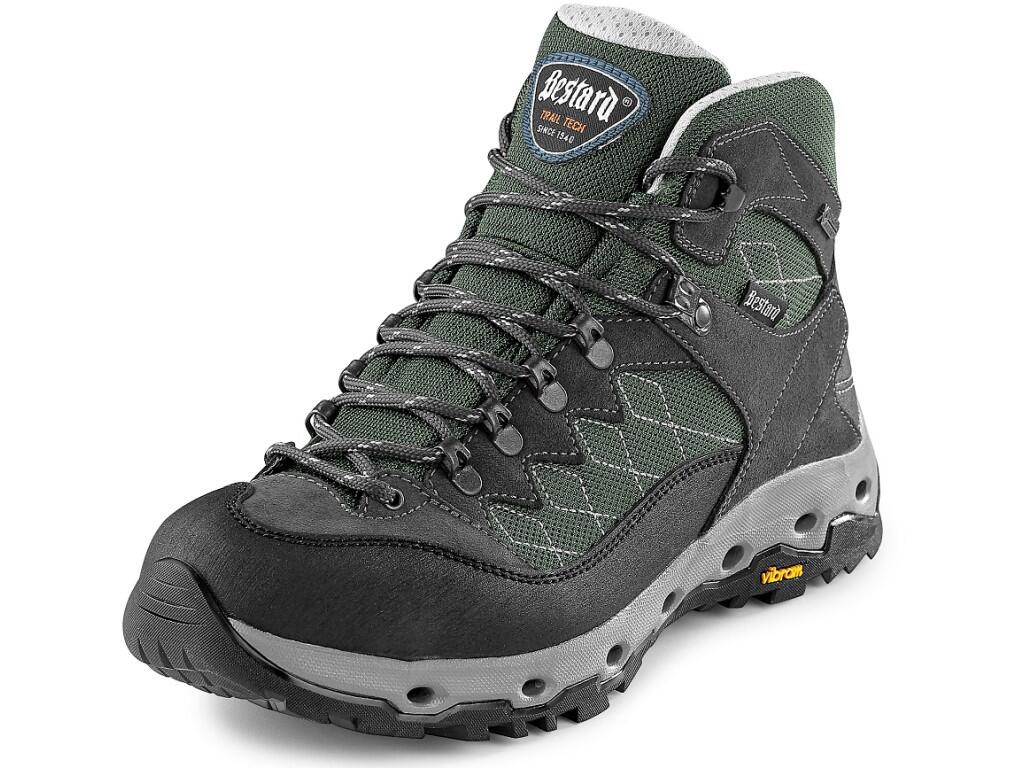 Ankle footwear BESTARD 3350 GRAVITY MID: The Gravity Mid ankle trekking boots offer high comfort, low weight, flexibility, and excellent cushioning. The GORE-TEX® Surround® membra…